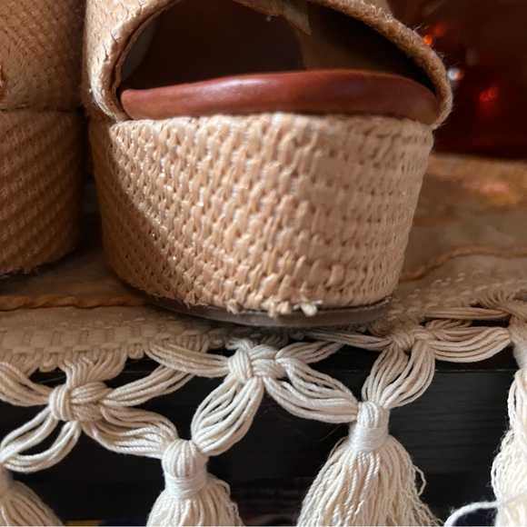 Jessica Simpson Platform Tweed sandal size 9 - Picture 5 of 8